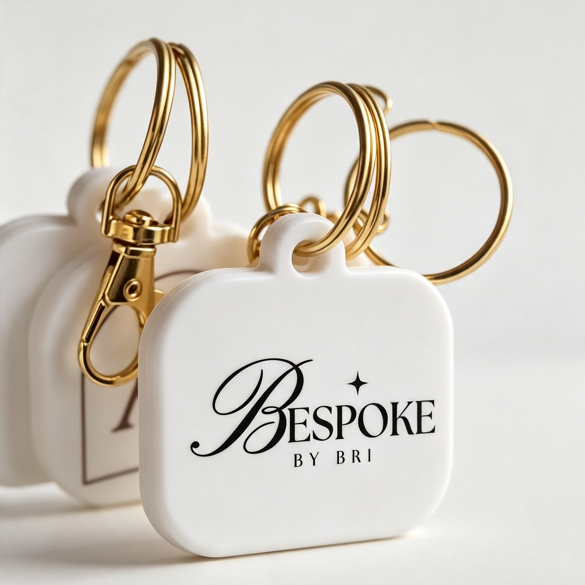 Custom NFC Business Card Keychain