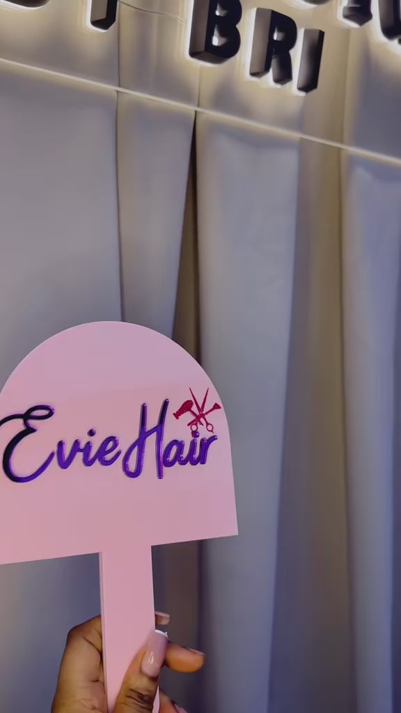 4K Celebration Branded Handheld Mirror