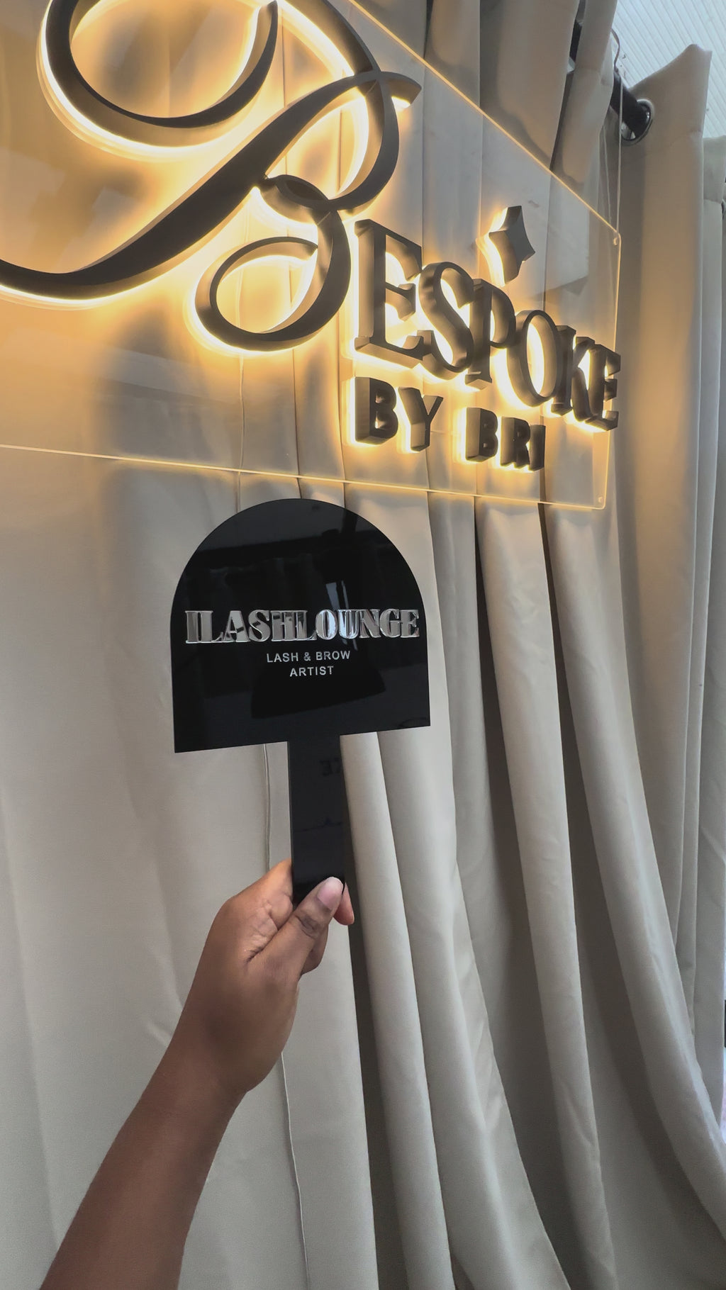 4K Celebration Branded Handheld Mirror